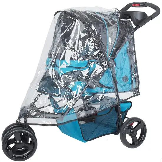 Petique Rain Cover for Pet Strollers Photo 4