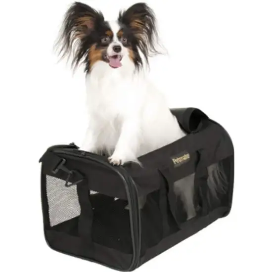 Petmate Soft Sided Kennel Cab Pet Carrier - Black Photo 3