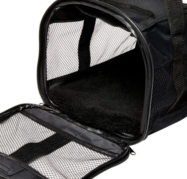 Petmate Soft Sided Kennel Cab Pet Carrier - Black Photo 4