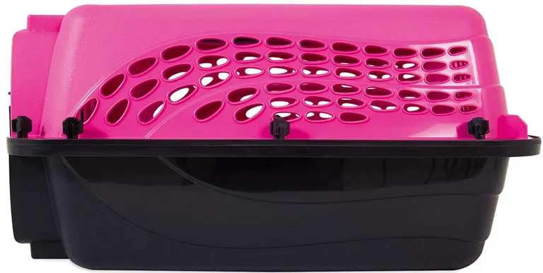 Petmate Two Door Top-Load Kennel Pink Photo 2