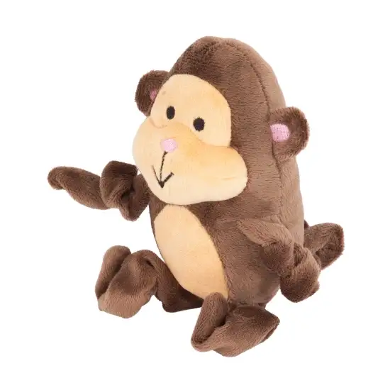 Petmate Zoobilee Stretchies Monkey Dog Toy Photo 1