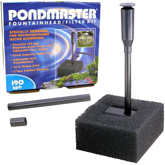 Pondmaster Fountain Head & Filter Kit Photo 1