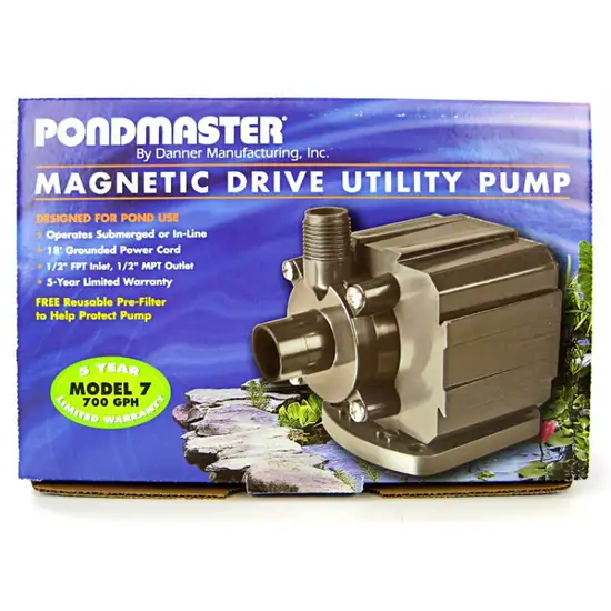 Pondmaster Pond-Mag Magnetic Drive Utility Pond Pump Photo 1