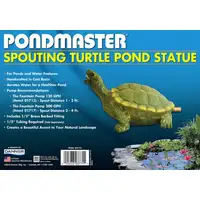 Photo of Pondmaster Resin Turtle Spitter