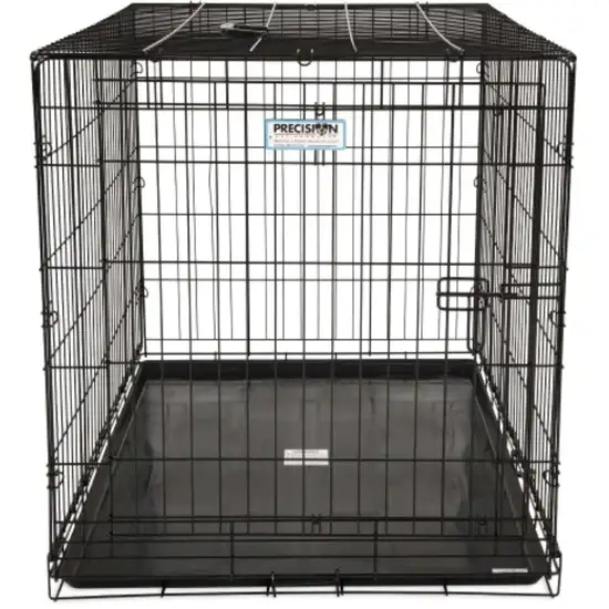 Precision Pet Pro Value by Great Crate - 1 Door Crate - Black Photo 2