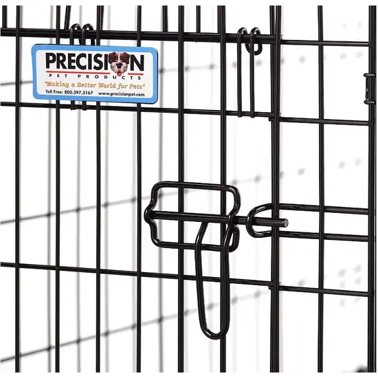 Precision Pet Pro Value by Great Crate - 1 Door Crate - Black Photo 5