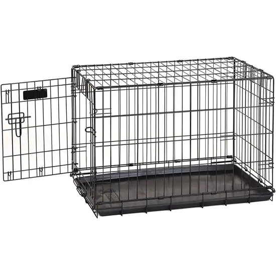 Precision Pet Pro Value by Great Crate - 1 Door Crate - Black Photo 2