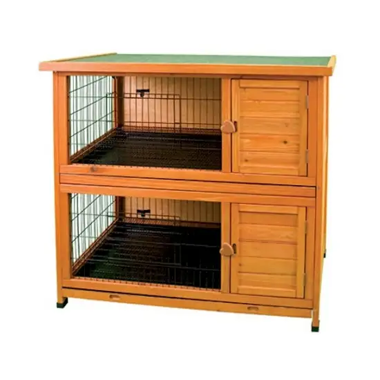 Premium Plus Double Decker Rabbit Hutch Photo 1