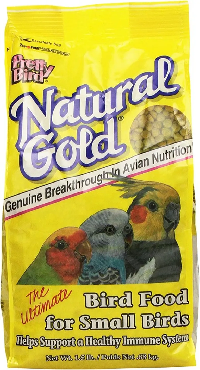 Pretty Pets Natural Gold Food for Small Birds Photo 1