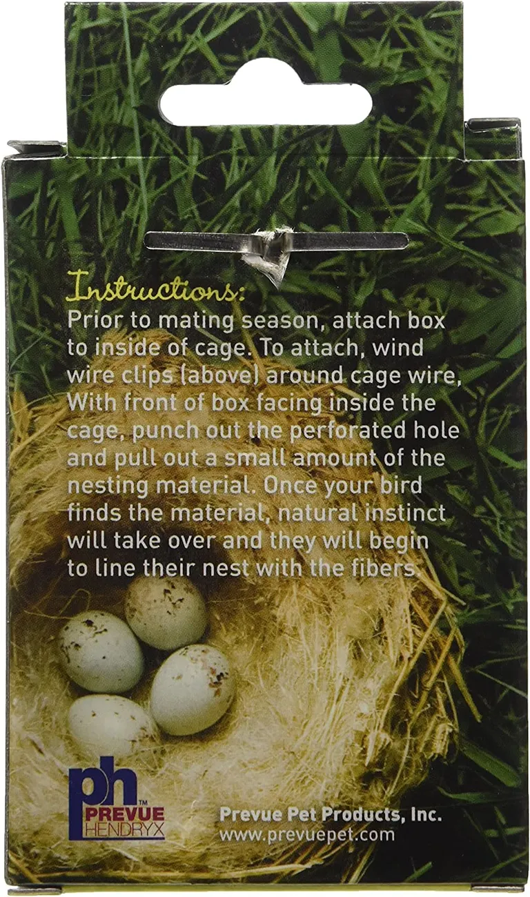 Prevue Nesting Material Cotton Threat Fiber for Birds Photo 3