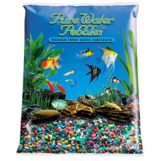 Pure Water Pebbles Aquarium Gravel - Rainbow Photo 1