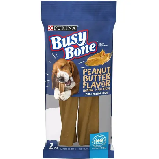 Purina Busy Bone Dog Chew Peanut Butter Photo 1