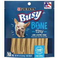 Photo of Purina Busy Bone Real Meat Dog Treats Tiny