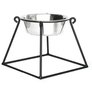 Photo of Pyramid Elevated Dog Feeder - Large