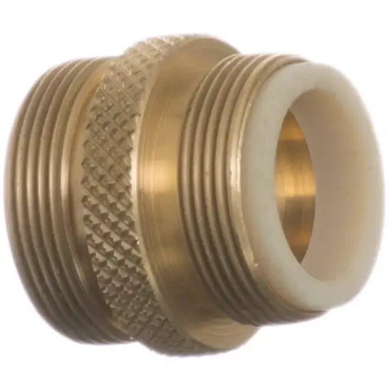 Python No Spill Clean & Fill Male Brass Adapter Photo 1