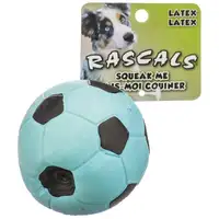 Photo of Rascals Latex Soccer Ball for Dogs - Blue