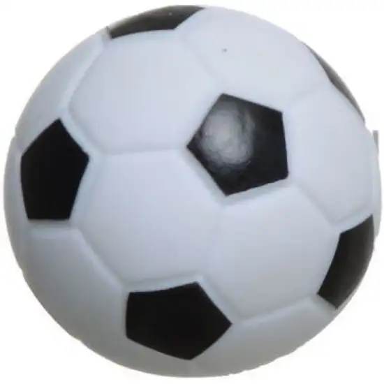 Rascals Vinyl Soccer Ball for Dogs - White Photo 2