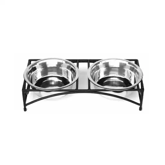 Regal Low Rise Double Raised Feeder - Small Photo 1