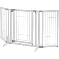 Photo of Richel Premium Plus Freestanding Pet Gate - Origami White