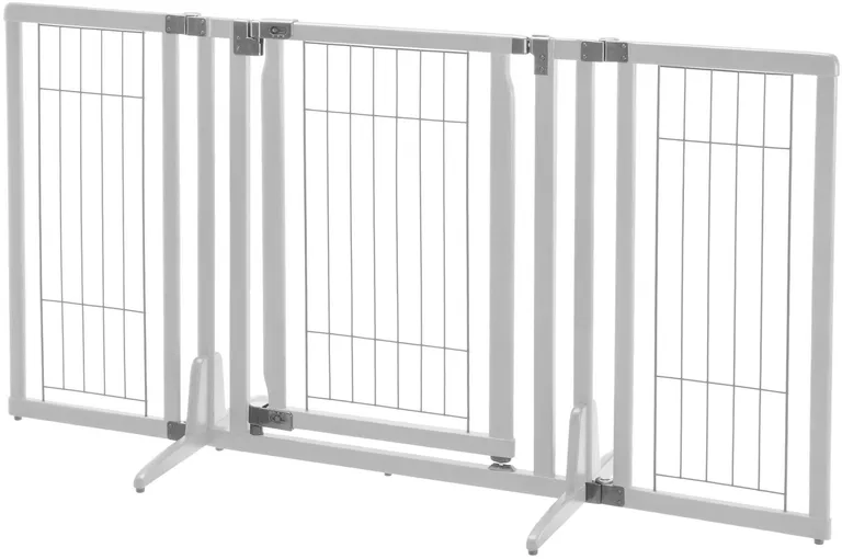 Richel Premium Plus Freestanding Pet Gate - Origami White Photo 2