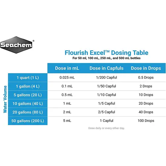 Seachem Flourish Excel Organic Carbon Photo 2