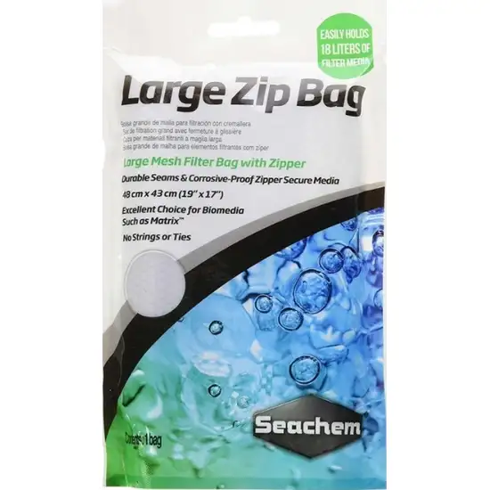 Seachem Large Mesh Zip Bag Photo 1