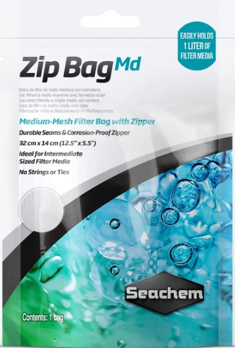 Seachem Medium Mesh Zip Bag Photo 1