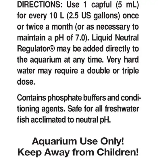 Seachem Neutral Regulator Photo 4