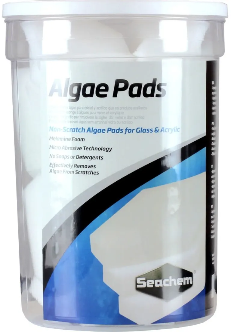 Seachem Non-Scratch Algae Pads for Glass and Acrylic 15mm Thick Photo 1