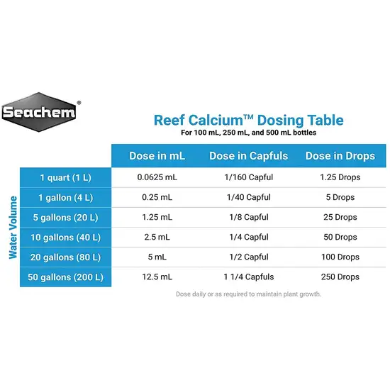 Seachem Reef Advantage Calcium Photo 2