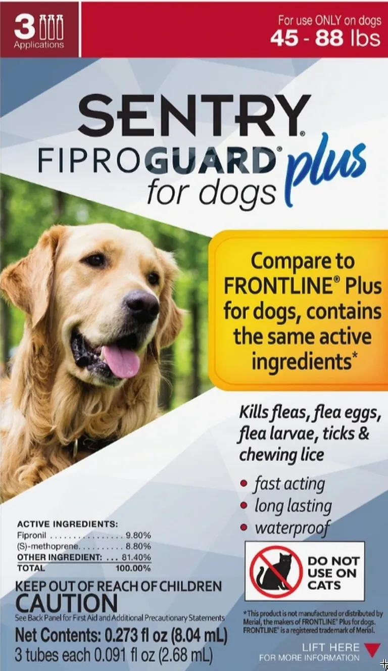 Sentry Fiproguard Plus IGR for Dogs & Puppies Photo 2
