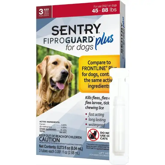 Sentry Fiproguard Plus IGR for Dogs & Puppies Photo 3