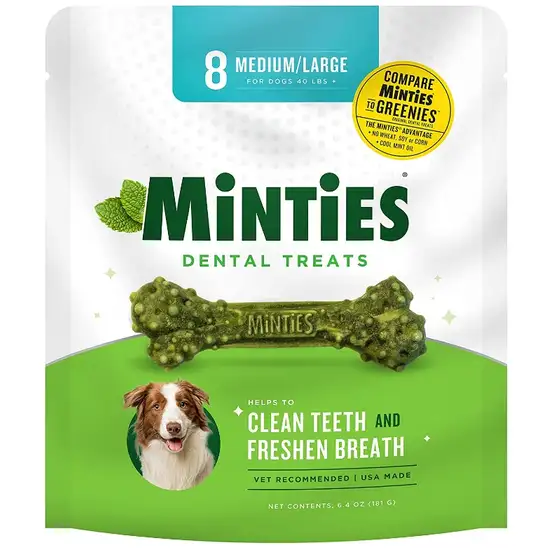 Sergeants Minties Dental Treats for Dogs Medium Large Photo 1