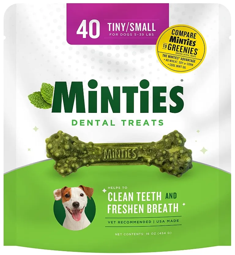 Sergeants Minties Dental Treats for Dogs Tiny Small Photo 1