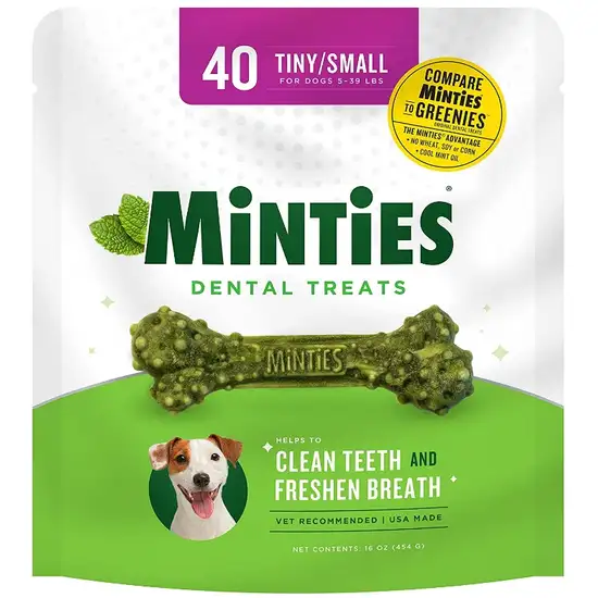 Sergeants Minties Dental Treats for Dogs Tiny Small Photo 1