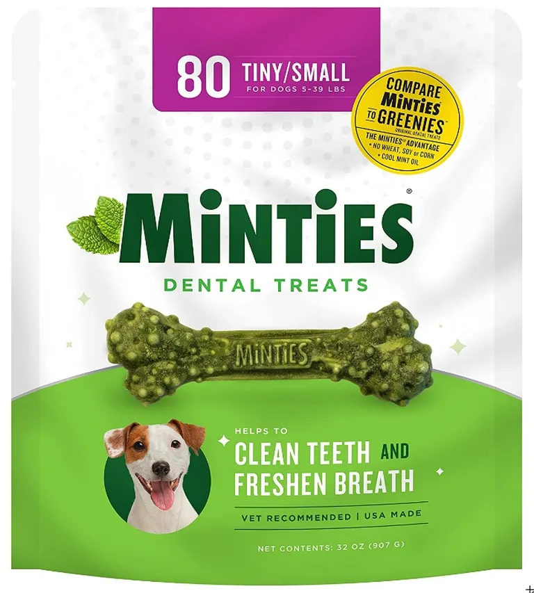 Sergeants Minties Dental Treats for Dogs Tiny Small Photo 1