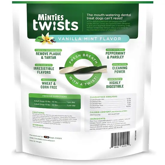 Sergeants Minties Twists Dental Treats Small Photo 2