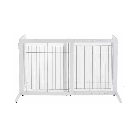 Small Cool Breeze Freestanding Pet Gate - Tall Photo 1