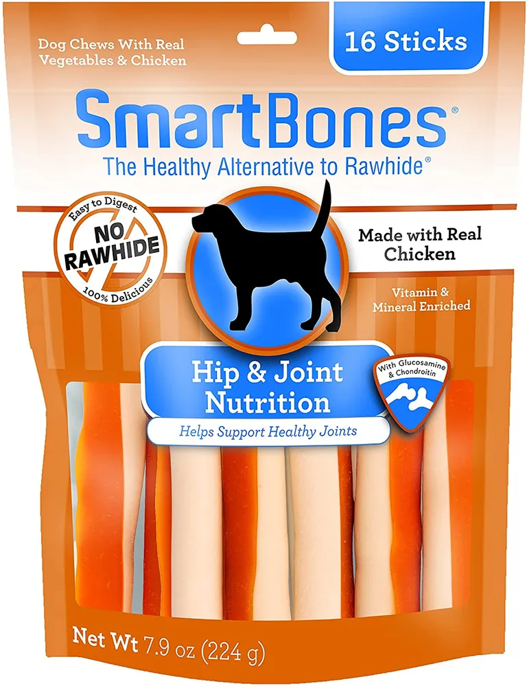 SmartBones Hip & Joint Care Treat Sticks for Dogs - Chicken Photo 1