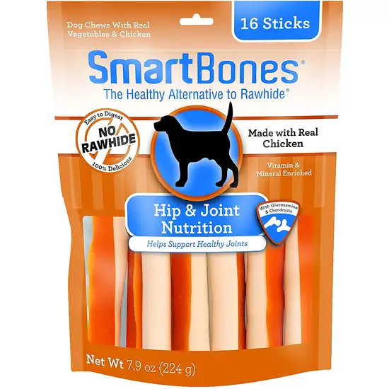 SmartBones Hip & Joint Care Treat Sticks for Dogs - Chicken Photo 1