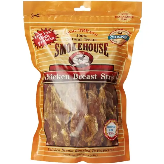 Smokehouse Chicken Breast Strips Dog Treats Photo 1