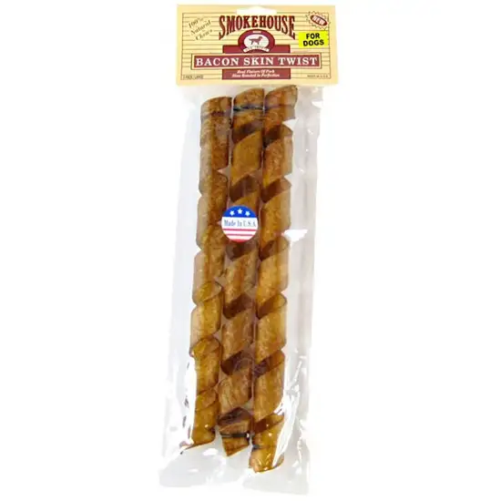 Smokehouse Treats Bacon Skin Twists Photo 1