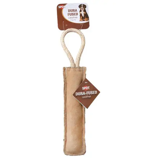 Spot Dura-Fused Leather Retriever Stick Dog Toy Photo 1