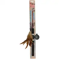 Photo of Spot Fishing Rod and Reel Kitty Teaser Cat Toy