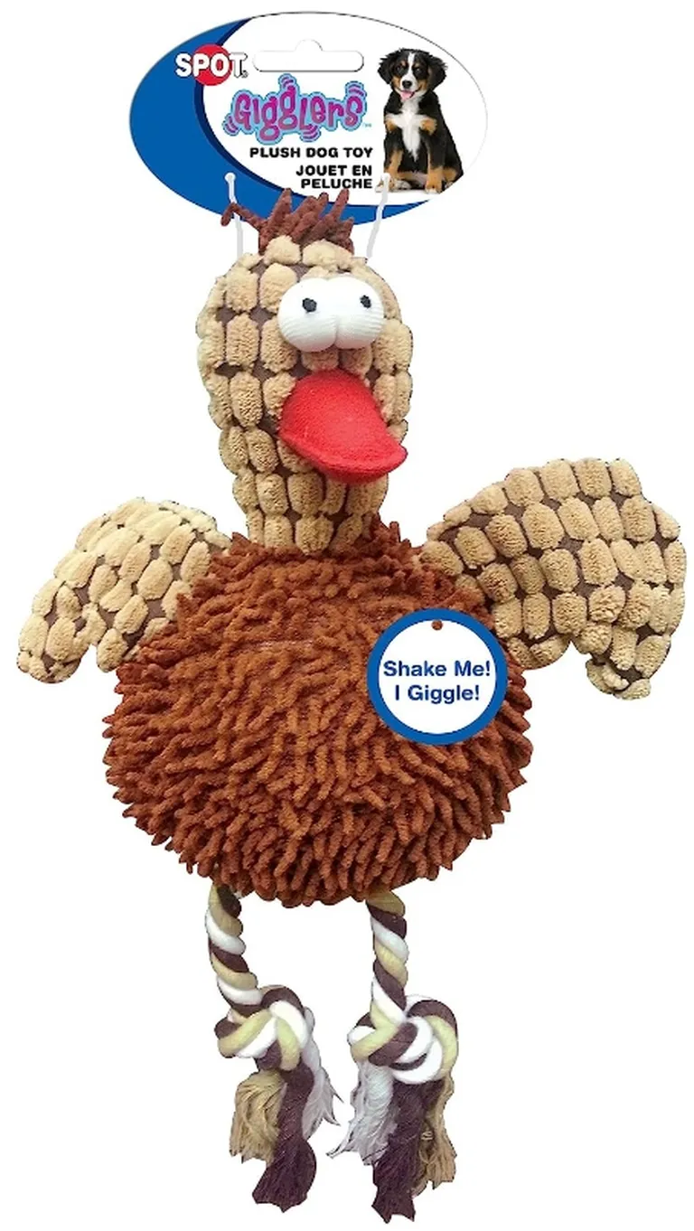 Spot Gigglers Chicken Dog Toy Assorted Photo 1