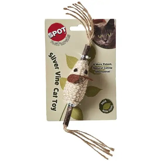Spot Silver Vine Cord and Stick Cat Toy Assorted Styles Photo 1