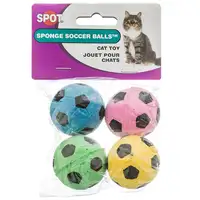 Photo of Spot Spotnips Sponge Soccer Balls Cat Toys