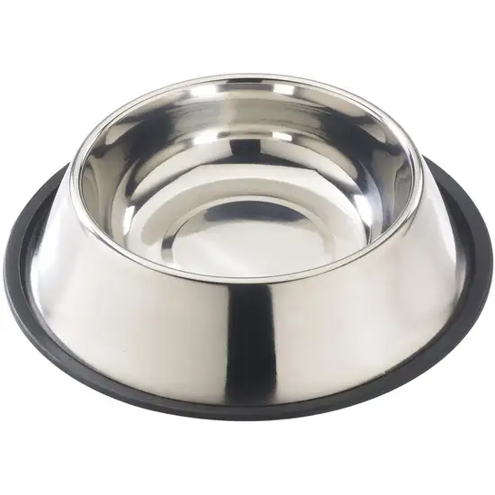 Spot Stainless Steel No Tip Food Dish Photo 2