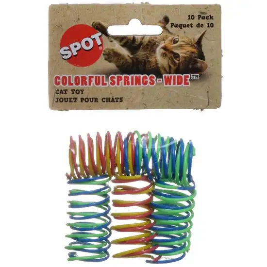 Spot Wide & Colorful Springs Cat Toy Photo 1