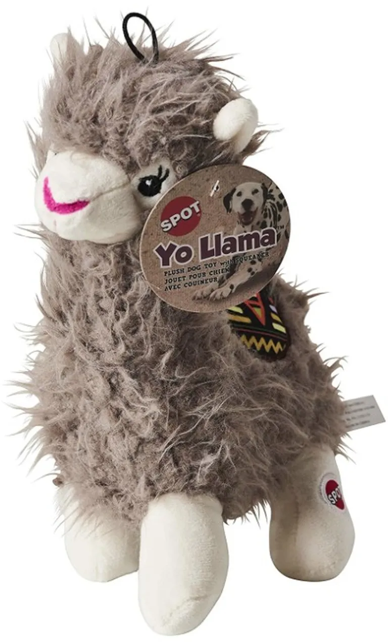 Spot Yo Llama Plush Dog Toy Assorted Colors Photo 1